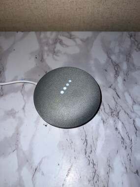 Google Home Mini (1st Generation) Smart Speaker - Charcoal